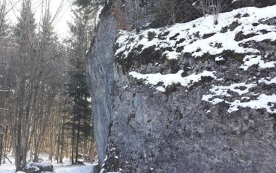 Der Dengelstein im Kemptener Wald