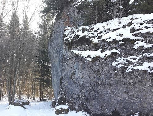 Der Dengelstein im Kemptener Wald