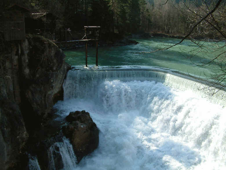 Der Lechfall in Füssen