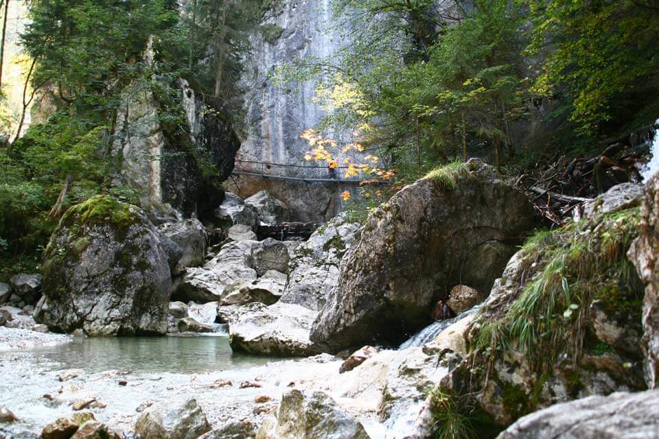 Die Pöllatschlucht bei Schloss Neuschwanstein