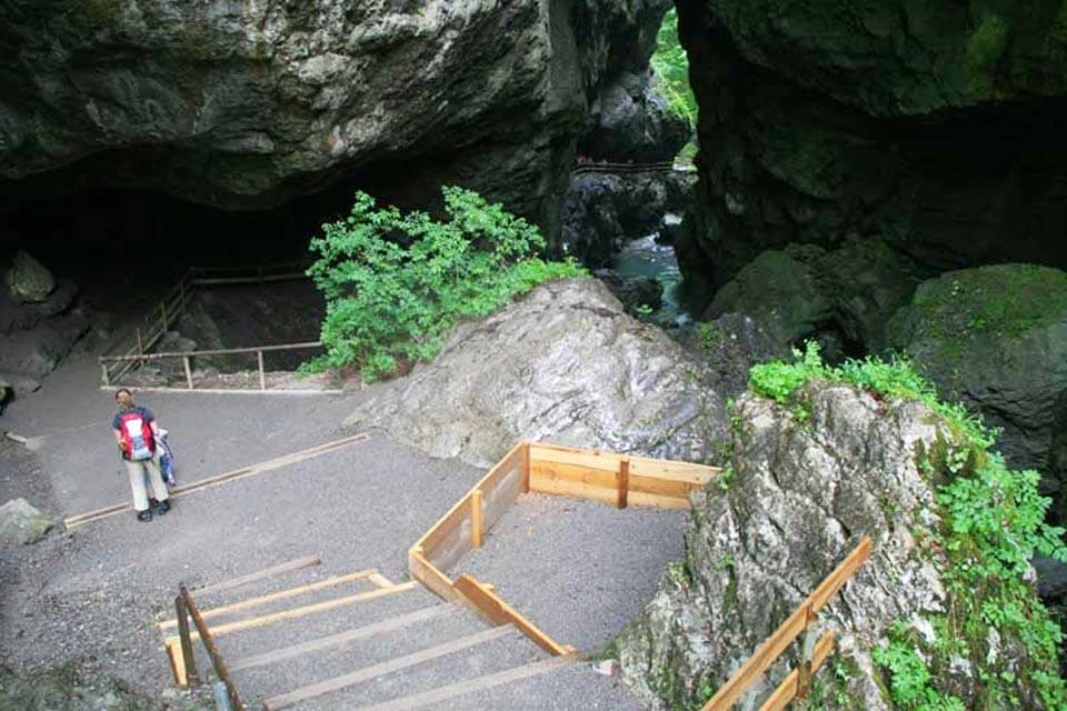 Die Rappenlochschlucht bei Dornbirn