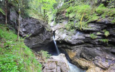 Die Starzlachklamm am Fuße des Grünten